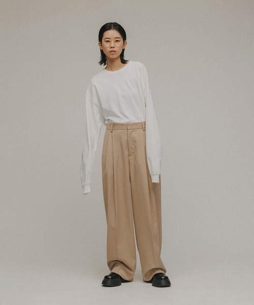 M TO R（ムウトアール）の「【24SS新作】【Henri Matisse】M TO R別注 L/S T-SHIRTS（Tシャツ/カットソー・レディース・ホワイト/ブラック/ブルー系その他5・L/M）」の8枚目の写真