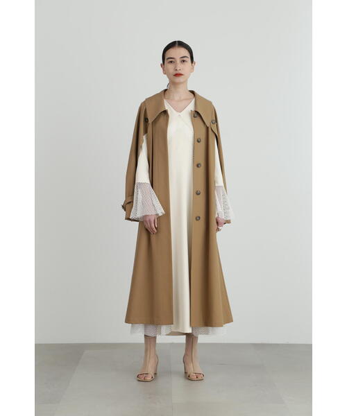 JILL STUART(ジルスチュアート)の「◆メッシュミックスワンピース(ワンピース・レディース・ブラック/ベージュ・4/2)」の18枚目の写真