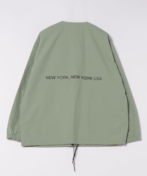 Manhattan Portage（マンハッタンポーテージ）の「Collarless Coach Jacket（ノーカラージャケット・メンズ・ブラック/ターコイズブルー/ライトカーキ・MEDIUM/LARGE/X-LARGE/SMALL）」の20枚目の写真