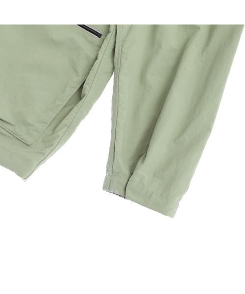 Manhattan Portage（マンハッタンポーテージ）の「Collarless Coach Jacket（ノーカラージャケット・メンズ・ブラック/ターコイズブルー/ライトカーキ・MEDIUM/LARGE/X-LARGE/SMALL）」の8枚目の写真