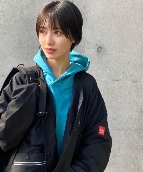 Manhattan Portage（マンハッタンポーテージ）の「Collarless Coach Jacket（ノーカラージャケット・メンズ・ブラック/ターコイズブルー/ライトカーキ・MEDIUM/LARGE/X-LARGE/SMALL）」の22枚目の写真