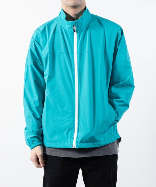 NYLAUS（ナイラス）の「マルチファンクション 防風/UVカット/ストレッチ スタンドカラー ウインドブレーカー（ナイロンジャケット・メンズ・ブラック×カーキ/ライトグリーン/ブルー系/カーキ系/カーキ/ブラック/ベージュ系/ブルーグリーン/ベージュ・L/M/LL）」の8枚目の写真