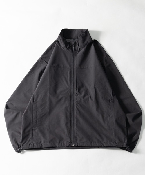 NYLAUS（ナイラス）の「マルチファンクション 防風/UVカット/ストレッチ スタンドカラー ウインドブレーカー（ナイロンジャケット・メンズ・ブラック×カーキ/ライトグリーン/ブルー系/カーキ系/カーキ/ブラック/ベージュ系/ブルーグリーン/ベージュ・L/M/LL）」の2枚目の写真