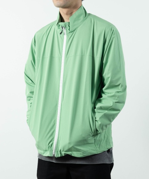 NYLAUS（ナイラス）の「マルチファンクション 防風/UVカット/ストレッチ スタンドカラー ウインドブレーカー（ナイロンジャケット・メンズ・ブラック×カーキ/ライトグリーン/ブルー系/カーキ系/カーキ/ブラック/ベージュ系/ブルーグリーン/ベージュ・L/M/LL）」の13枚目の写真