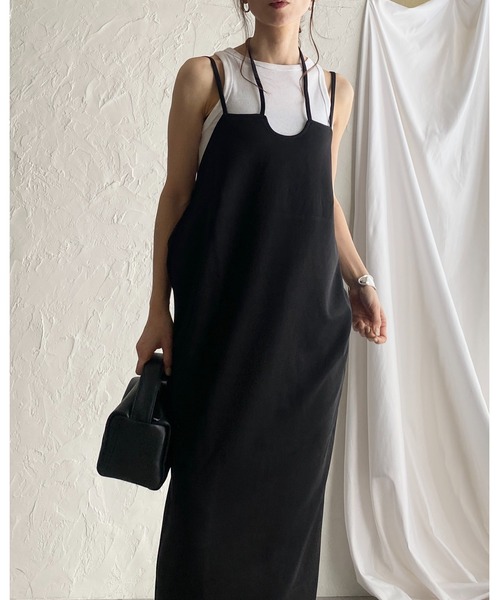 ホルターネック バックオープン ワンピース vi-1197 She's Closet（シーズクローゼット）の「ハイウエストバック