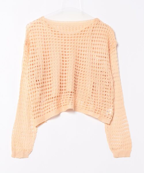 aimoha（アイモハ）の「メッシュニット＆キャミソール 2点セット (SS)（アンサンブル・レディース・ブラック/ベージュ/ホワイト・FREE）」の22枚目の写真