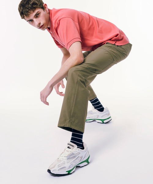 LACOSTE（ラコステ）の「メンズ L003 2K24 124 1 SMA（スニーカー・メンズ・トリコロール/グレー/ブラック/ホワイト×グリーン/ライトベージュ/アイボリー/オレンジ/ネイビー・28.5cm/25.0cm/25.5cm/26.0cm/26.5cm/28.0cm/27.0cm/29.0cm）」の22枚目の写真