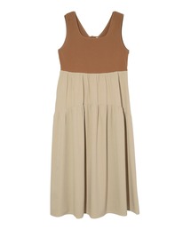 TIERED FLARE DRESS