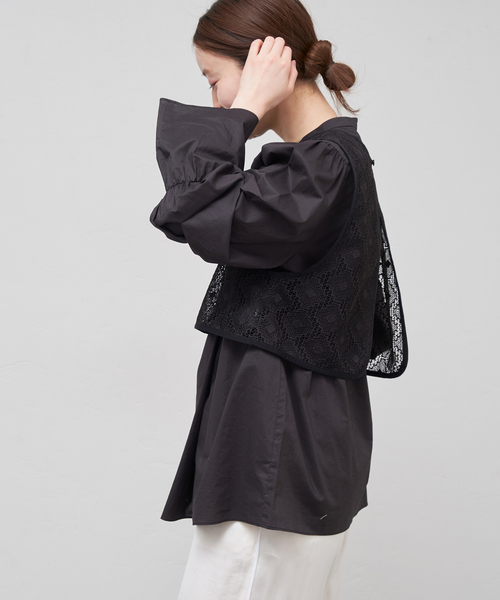 IENA（イエナ）の「レースベストSETシャツ（シャツ/ブラウス）」 - WEAR