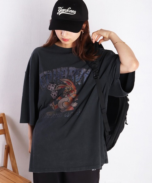 セール】EdHardy ピグメント半袖TEE（Tシャツ/カットソー）｜Ed Hardy