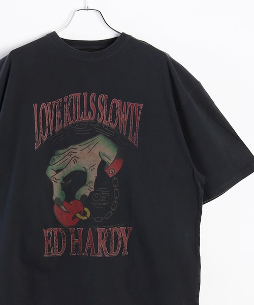 EdHardy ピグメント半袖TEE（Tシャツ/カットソー）｜Ed Hardy（エド
