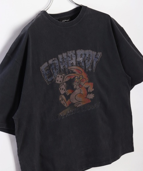 EdHardy ピグメント半袖TEE（Tシャツ/カットソー）｜Ed Hardy（エド