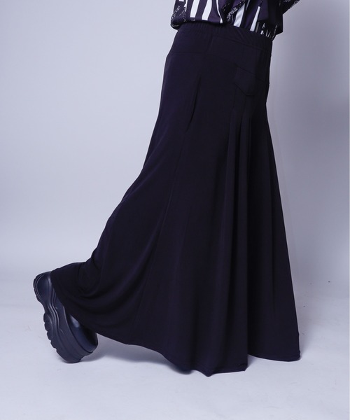 rovtski（ロフトスキー）の「ドレープワイドパンツ（その他パンツ・レディース・ブラック・FREE）」の6枚目の写真