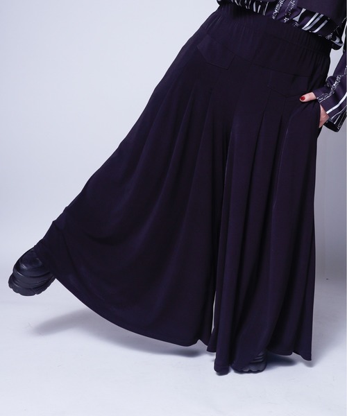 rovtski（ロフトスキー）の「ドレープワイドパンツ（その他パンツ・レディース・ブラック・FREE）」の7枚目の写真