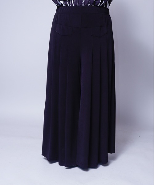 rovtski（ロフトスキー）の「ドレープワイドパンツ（その他パンツ・レディース・ブラック・FREE）」の8枚目の写真