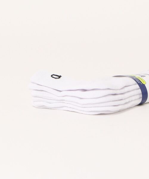 Champion(チャンピオン)の「【CHAMPION/チャンピオン】クォーターモノトーンソックス3P CMSCY203(ソックス/靴下・メンズ・グレー/ブラック/ホワイト・MEDIUM)」の6枚目の写真