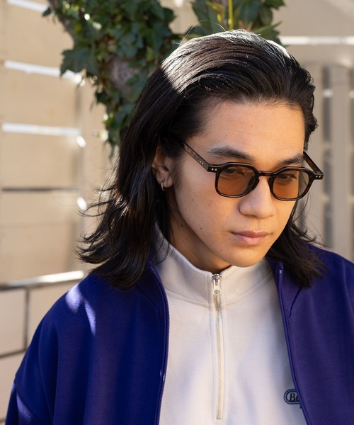 niko and...（ニコアンド）の「ウェリントンカラーサングラス（サングラス・メンズ・その他1/その他2/グレー/ブラック・FREE）」の4枚目の写真