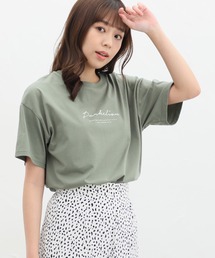 ロゴプリントTシャツ