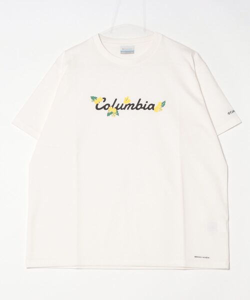 Columbia(コロンビア)の「コロンビア チャールズドライブショートスリーブTシャツ(Tシャツ/カットソー・レディース・オフホワイト/ホワイト/ブラック/グリーン・S/M/L/XL)」の3枚目の写真