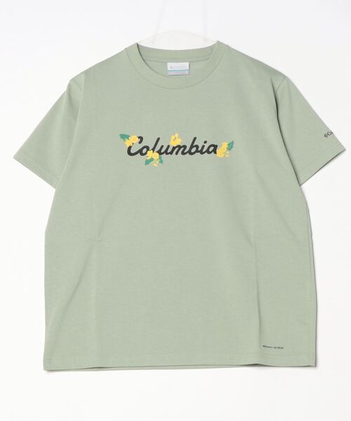 Columbia(コロンビア)の「コロンビア チャールズドライブショートスリーブTシャツ(Tシャツ/カットソー・レディース・オフホワイト/ホワイト/ブラック/グリーン・S/M/L/XL)」の4枚目の写真