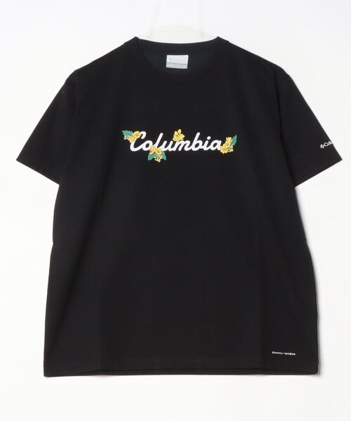 Columbia(コロンビア)の「コロンビア チャールズドライブショートスリーブTシャツ(Tシャツ/カットソー・レディース・オフホワイト/ホワイト/ブラック/グリーン・S/M/L/XL)」の1枚目の写真