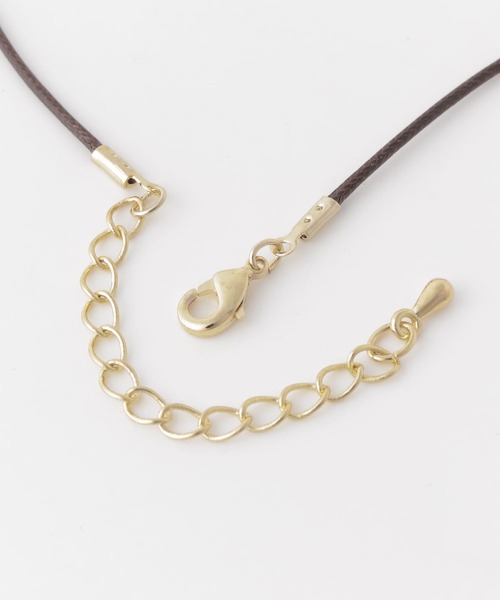 URBAN RESEARCH ROSSO WOMEN（アーバンリサーチ　ロッソ）の「コードデザインネックレス（ネックレス・レディース・ゴールド・FREE）」の5枚目の写真