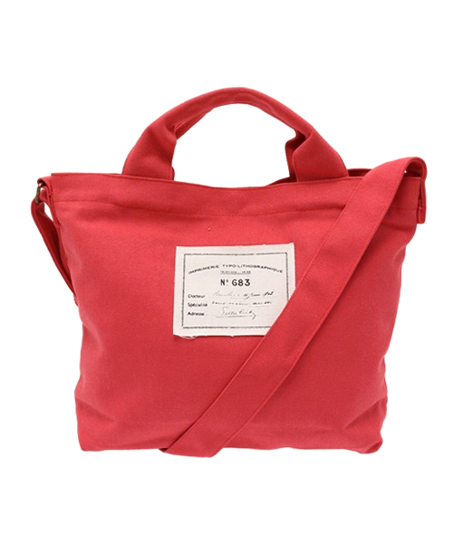 salut!（サリュ!）の「2WAYｶﾗｰﾊﾞｯｸﾞ（ショルダーバッグ・レディース・グリーン/レッド/ホワイト/イエロー・FREE）」の4枚目の写真