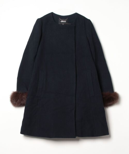 セール】◇ウールカルゼシリーズ コート（ピーコート）｜JILL by JILL