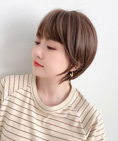 素肌ウィッグ 【竹】 ショート 」 ウィッグ ショート ボブ レディース