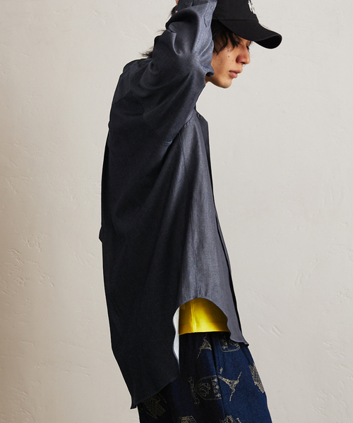 セール】”追加販売”【LE JAPON】 Akita レギュラーカラーデニム