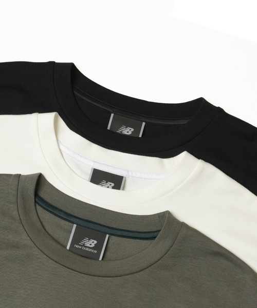 NEW BALANCE(ニューバランス)の「MET24 Women Basic Tee(Tシャツ/カットソー・レディース・オフホワイト/ブラック/オリーブ・SMALL/MEDIUM/LARGE)」の19枚目の写真
