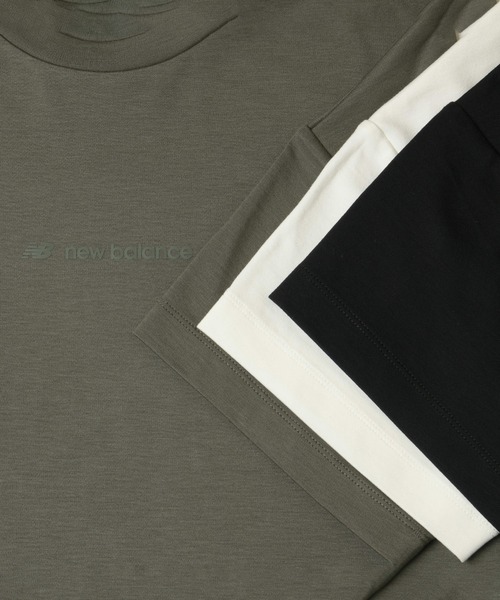 NEW BALANCE(ニューバランス)の「MET24 Women Basic Tee(Tシャツ/カットソー・レディース・オフホワイト/ブラック/オリーブ・SMALL/MEDIUM/LARGE)」の10枚目の写真