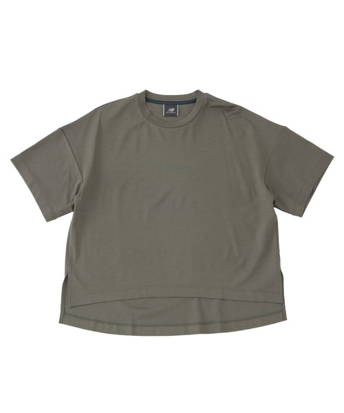 NEW BALANCE(ニューバランス)の「MET24 Women Basic Tee(Tシャツ/カットソー・レディース・オフホワイト/ブラック/オリーブ・SMALL/MEDIUM/LARGE)」の9枚目の写真