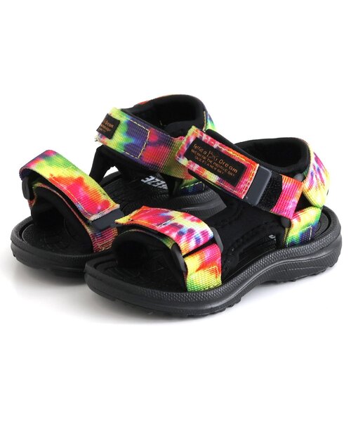 BREEZE（ブリーズ）の「アクティブテープサンダル（サンダル・キッズ・アイボリー/ブラック/ブラウン/レインボー・18/19/20/21/16/17/13/14/15 ）」の10枚目の写真