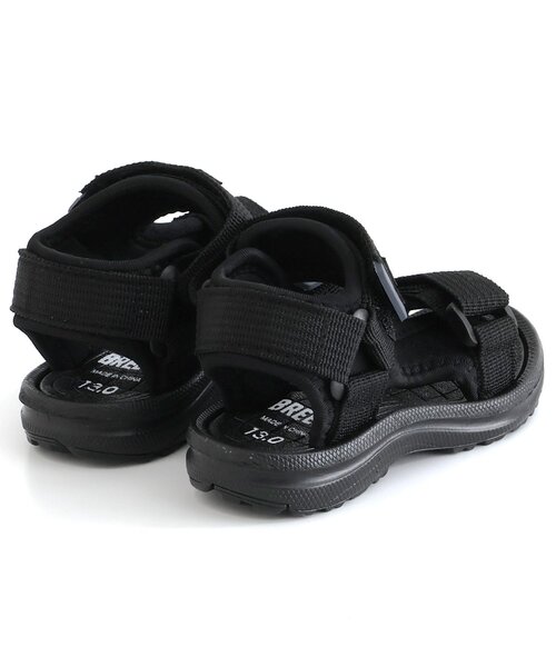 BREEZE（ブリーズ）の「アクティブテープサンダル（サンダル・キッズ・アイボリー/ブラック/ブラウン/レインボー・18/19/20/21/16/17/13/14/15 ）」の9枚目の写真