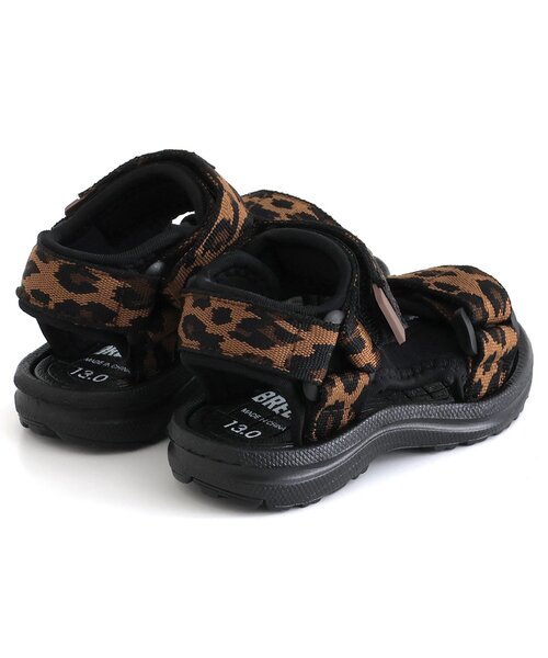 BREEZE（ブリーズ）の「アクティブテープサンダル（サンダル・キッズ・アイボリー/ブラック/ブラウン/レインボー・18/19/20/21/16/17/13/14/15 ）」の8枚目の写真