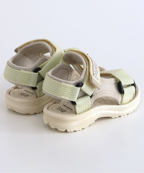 BREEZE（ブリーズ）の「アクティブテープサンダル（サンダル・キッズ・アイボリー/ブラック/ブラウン/レインボー・18/19/20/21/16/17/13/14/15 ）」の7枚目の写真