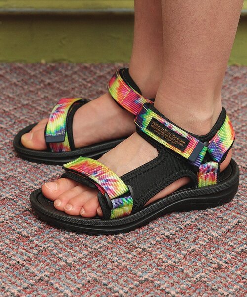 BREEZE（ブリーズ）の「アクティブテープサンダル（サンダル・キッズ・アイボリー/ブラック/ブラウン/レインボー・18/19/20/21/16/17/13/14/15 ）」の5枚目の写真