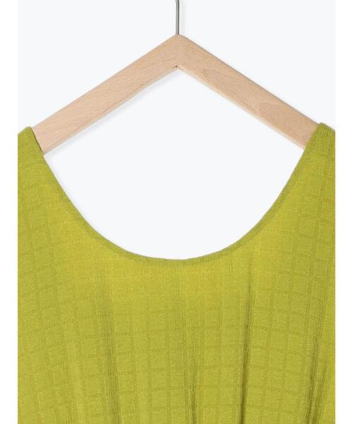 ehka sopo（エヘカソポ）の「前後2WAYぽこぽこジャンスカ（ワンピース・レディース・ブラック/グリーン/キナリ・F）」の18枚目の写真