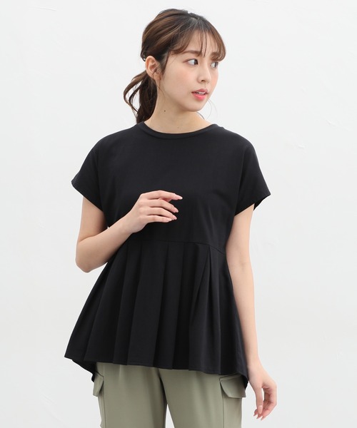 ペプラムトップス（Tシャツ/カットソー）｜Honeys（ハニーズ）の