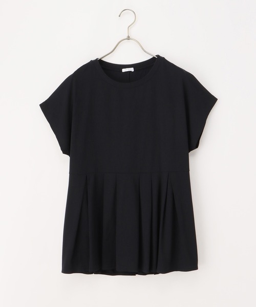 Honeys(ハニーズ)の「ペプラムトップス(Tシャツ/カットソー・レディース・オレンジ系その他/アイボリー/ブルーグリーン/ブラック/ブルー/ブラウン・LL/L/M/S)」の19枚目の写真