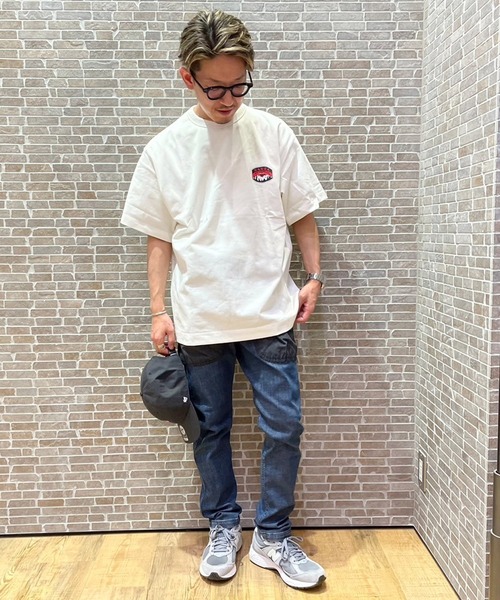 NANGA×H.A.K.U/ナンガ×ハク別注 LOW CLOTCH SKINNY2 denimパンツ