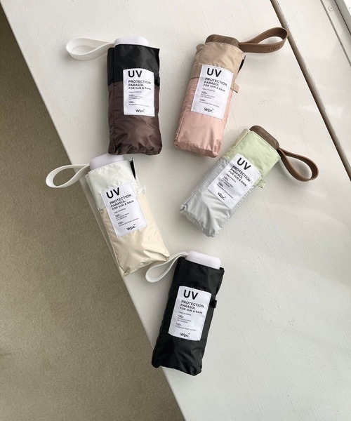 Me%（ミィパーセント）の「【晴雨兼用傘】ハイショクカラーミニカサ 995326（折りたたみ傘・レディース・ブラック/ブラウン/アイボリー/グレー/ピンク・FREE）」の18枚目の写真