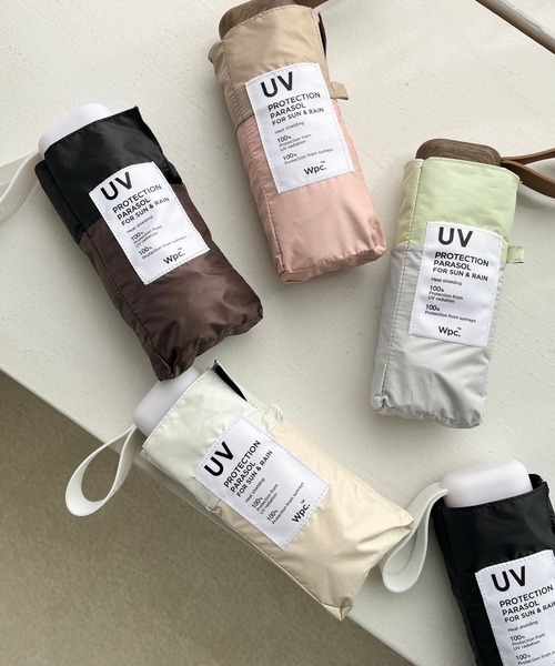 Me%（ミィパーセント）の「【晴雨兼用傘】ハイショクカラーミニカサ 995326（折りたたみ傘・レディース・ブラック/ブラウン/アイボリー/グレー/ピンク・FREE）」の19枚目の写真