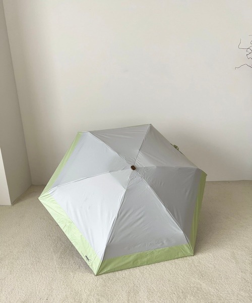 Me%（ミィパーセント）の「【晴雨兼用傘】ハイショクカラーミニカサ 995326（折りたたみ傘・レディース・ブラック/ブラウン/アイボリー/グレー/ピンク・FREE）」の16枚目の写真