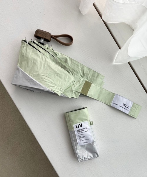 Me%（ミィパーセント）の「【晴雨兼用傘】ハイショクカラーミニカサ 995326（折りたたみ傘・レディース・ブラック/ブラウン/アイボリー/グレー/ピンク・FREE）」の6枚目の写真