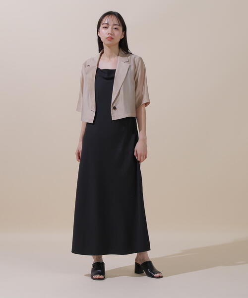 JILL by JILL STUART(ジルバイジルスチュアート)の「◇シアーテーラードジャケット(ブルゾン・レディース・グレー/ホワイト系その他/ベージュ・MEDIUM/SMALL)」の15枚目の写真