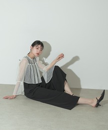 3way レース ショートボレロ ノースリーブ パンツドレス オールインワン パーティー 結婚式 お呼ばれ オケージョン