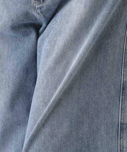 GLOBAL WORK(グローバルワーク)の「GOODデニムタックワイドパンツ/115332(デニムパンツ・レディース・ライトグレー/ライトブルー/サックスブルー・SMALL/MEDIUM/LARGE)」の17枚目の写真