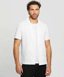 Guess | POPLIN Eyelet Shirt 半袖 シャツ(シャツ/ブラウス)
